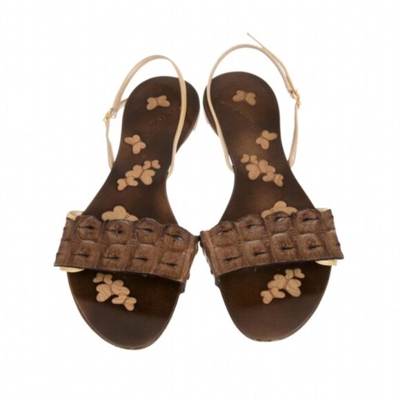 Bottega Veneta - Authentic Butterfly Flat Sandals - Picture 1 of 12